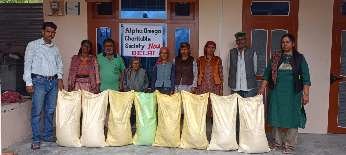 Disaster Relief Food Distribution